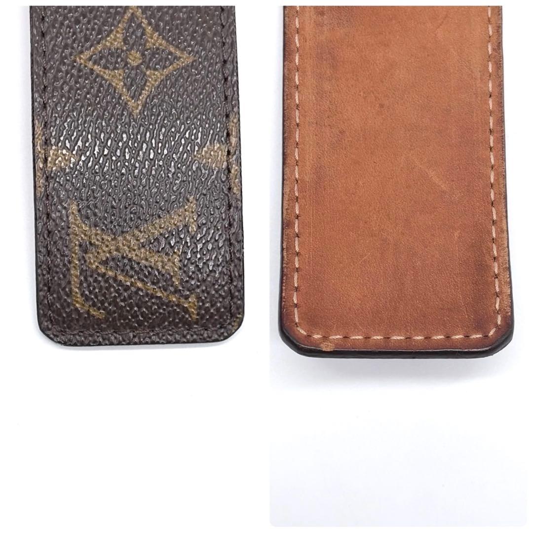 ルイヴィトン　サンチュール　ベルト　モノグラム　LV金具　85/34