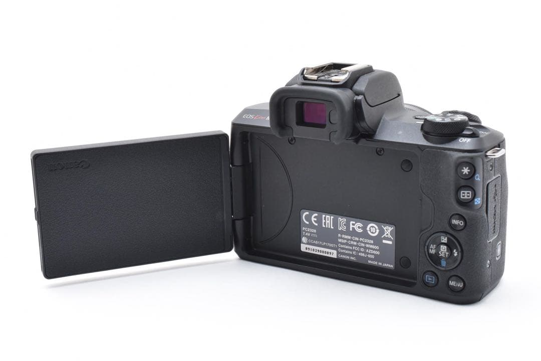 デジタルカメラ CANON EOS KISS M EF-M 15-45mm IS STM