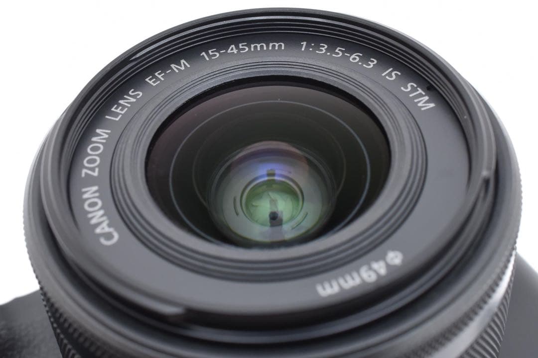 デジタルカメラ CANON EOS KISS M EF-M 15-45mm IS STM