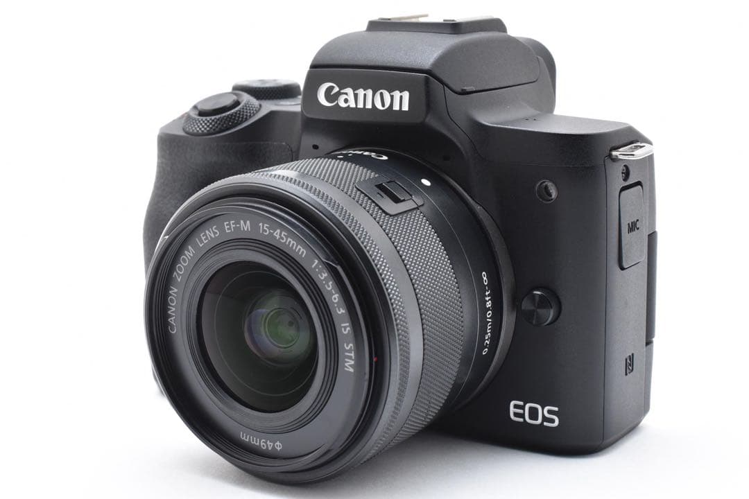 デジタルカメラ CANON EOS KISS M EF-M 15-45mm IS STM