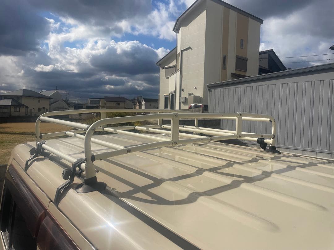 車検2年付コミコミ☆可愛いルーフキャリア付、ツートンスタイル☆アルトラパン