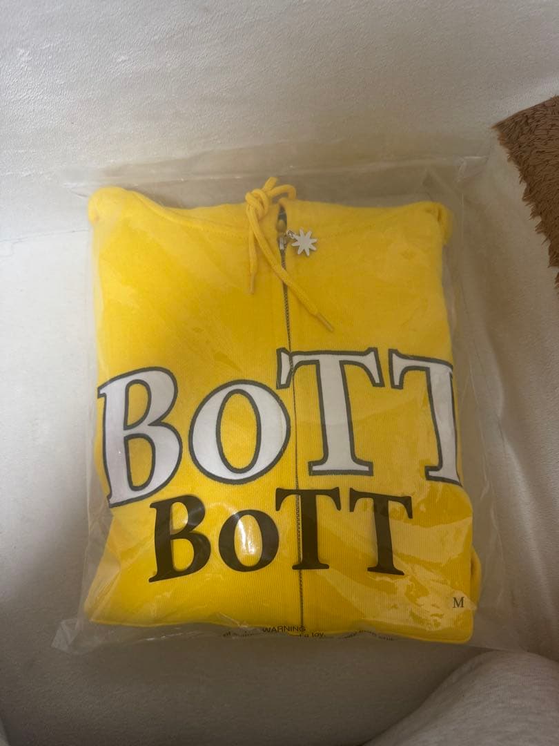 トップス BOTT OG Logo Zip Hoodie - Yellow M