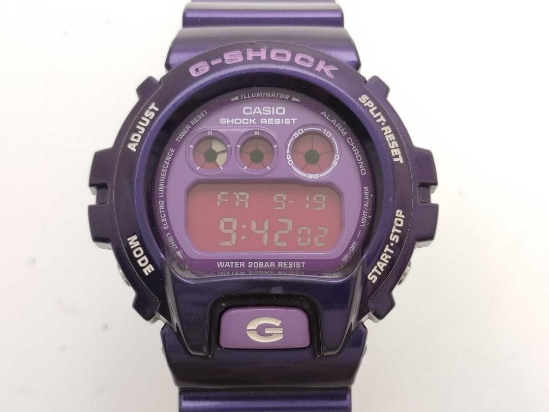 CASIO G-SHOCK DW-6900CC パープル