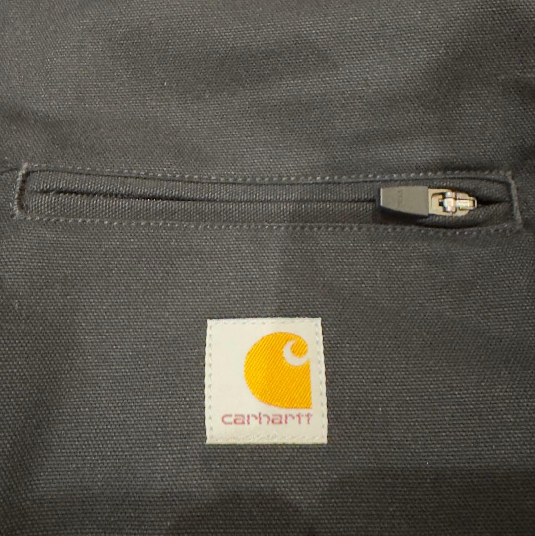 カーハート　デトロイトジャケット　ブラック　Lサイズ