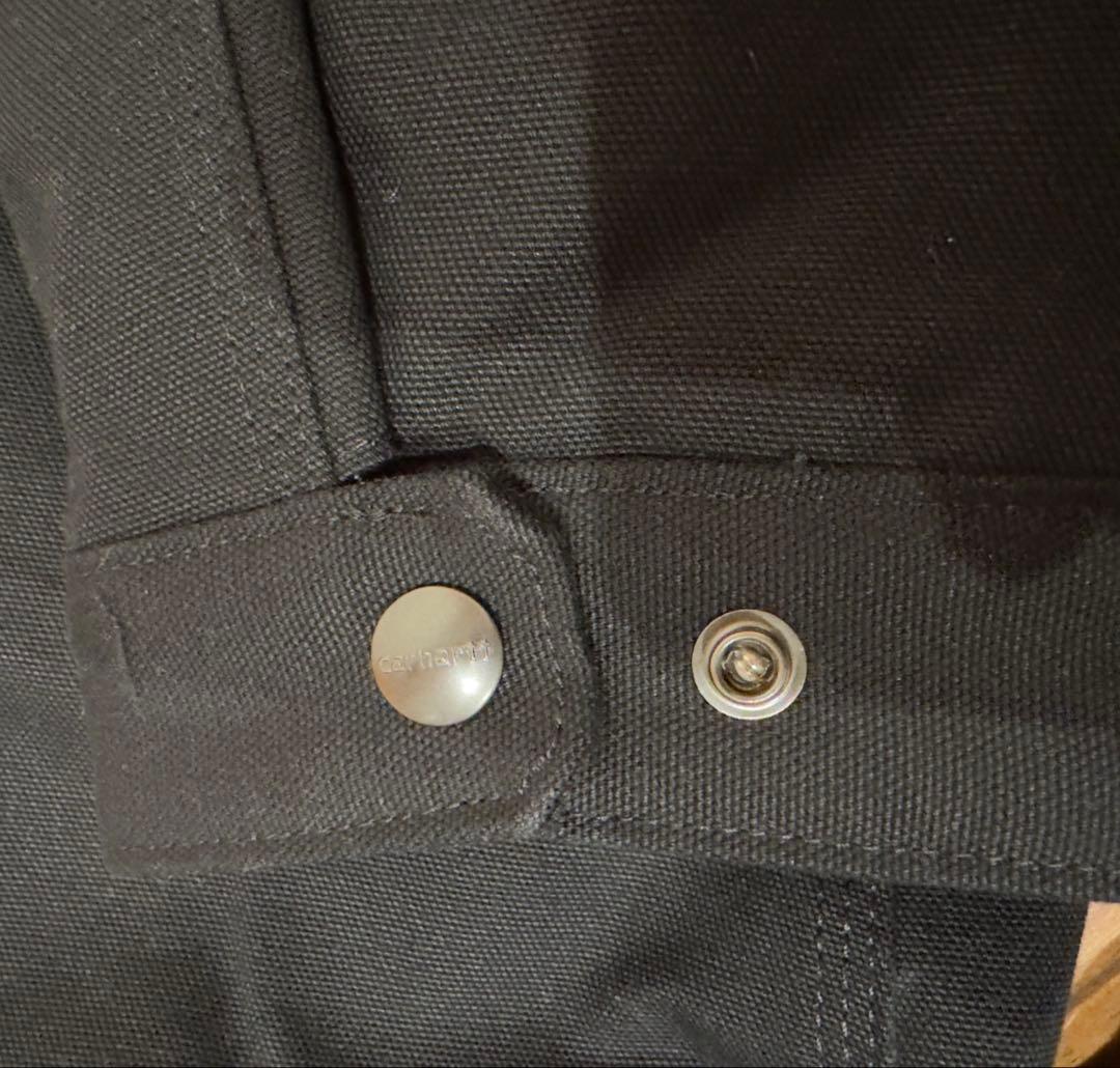 カーハート　デトロイトジャケット　ブラック　Lサイズ