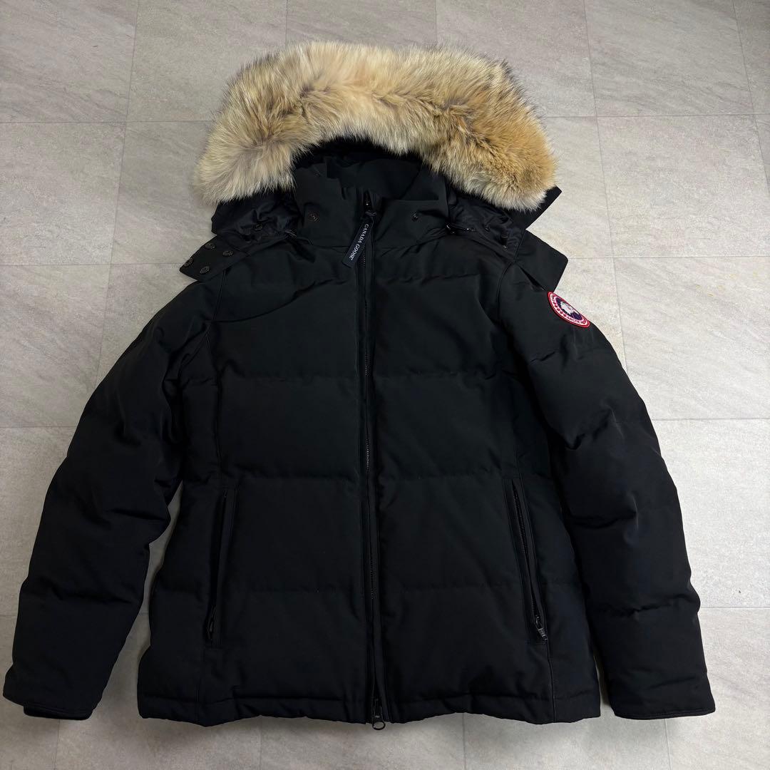 ２つ購入必須極美品 カナダグース チェルシーパーカー ブラック ダウンジャケット