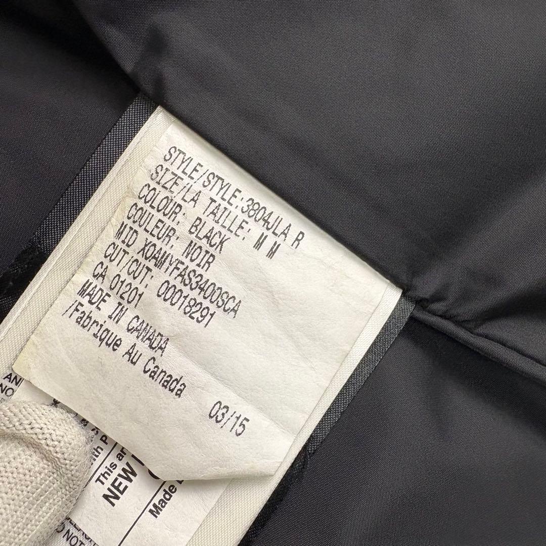 ２つ購入必須極美品 カナダグース チェルシーパーカー ブラック ダウンジャケット