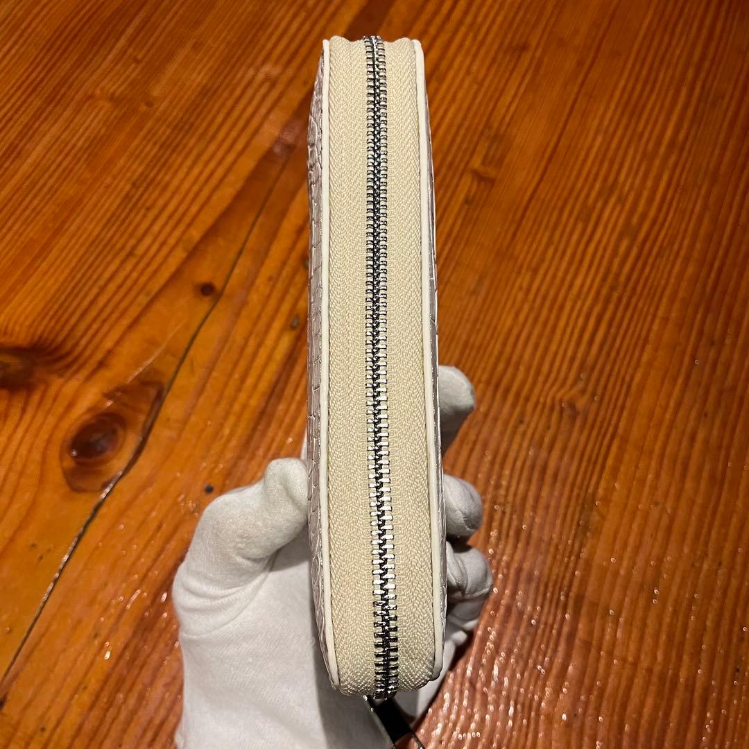 ★限定セール【新品・未使用】ヒマラヤクロコダイル 長財布 シャムワニ