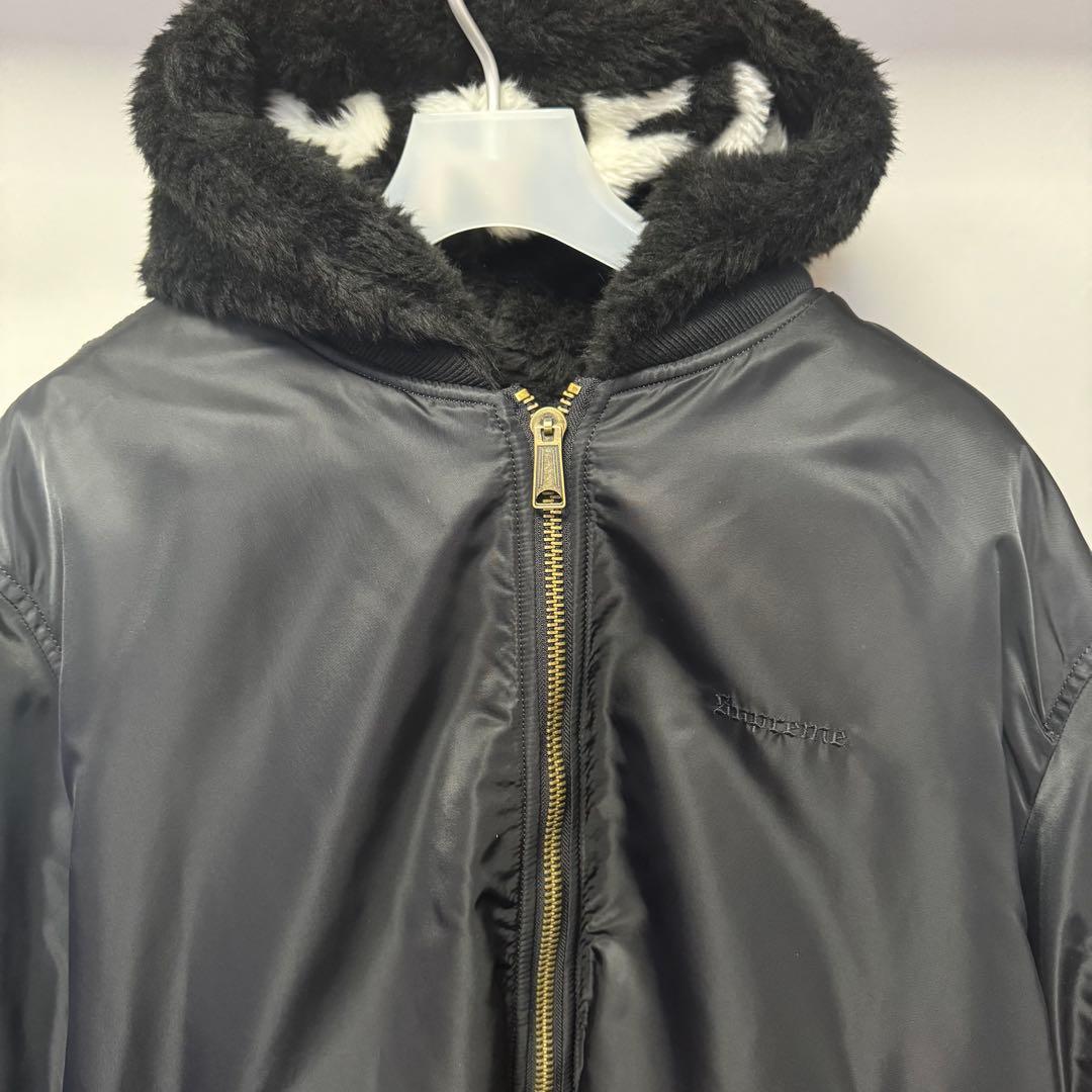 ジャケット・アウター Supreme Faux Fur Reversible MA-1 XXL