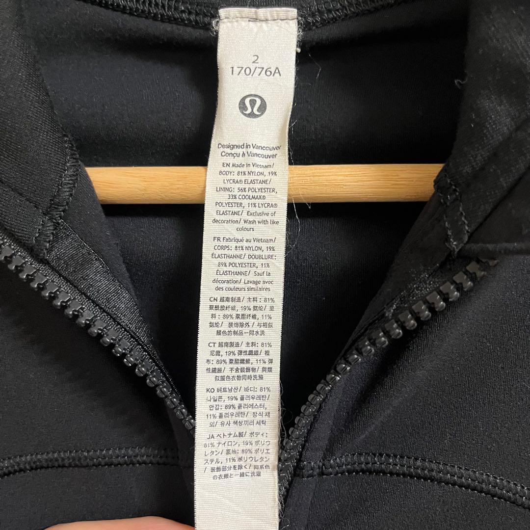 lululemon Defineジャケット ブラック 2(XS)