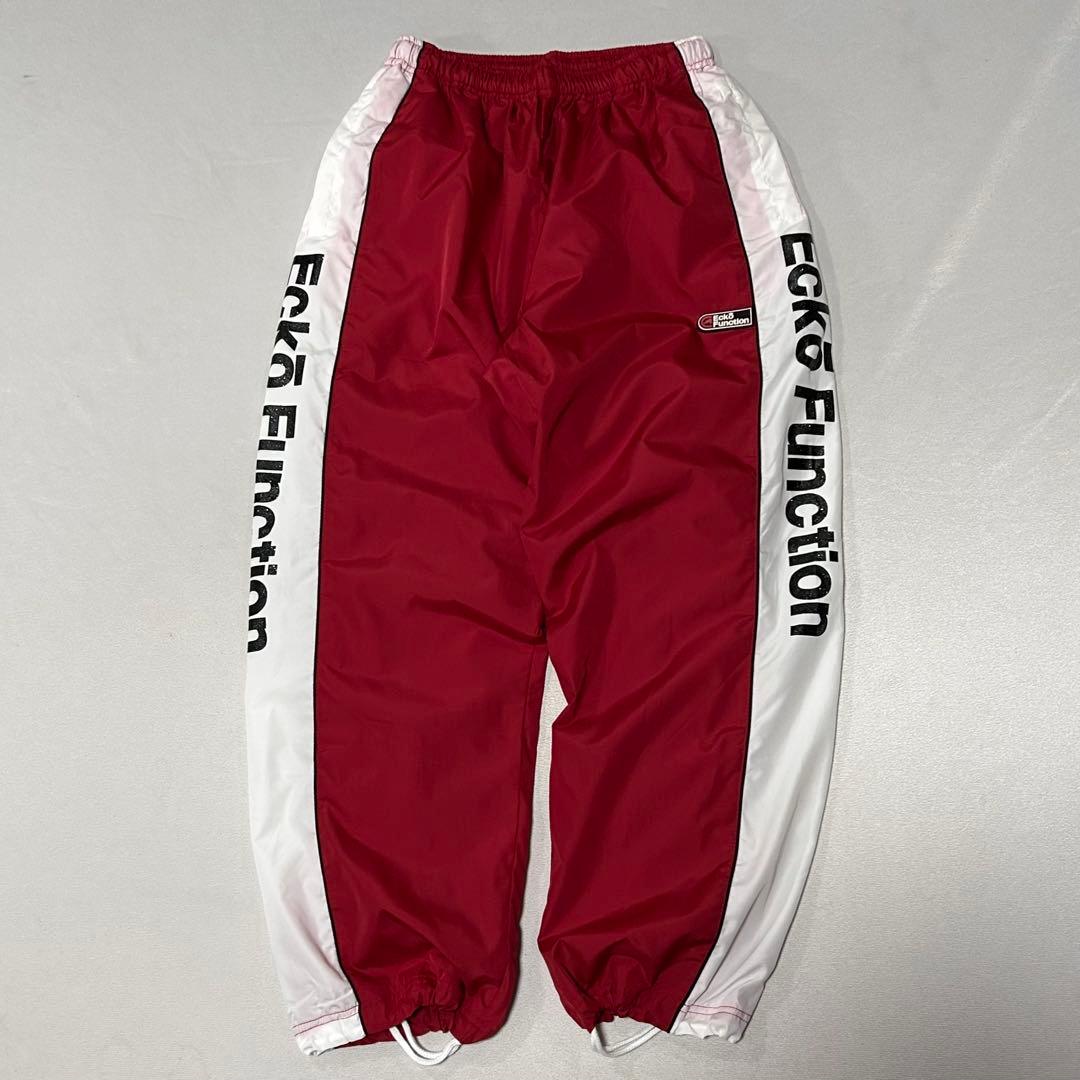 00s Ecko ナイロン セットアップ ドローコード ラメ入り ジャージ B系