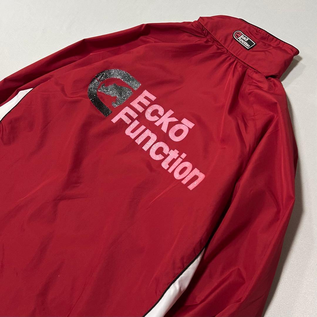 00s Ecko ナイロン セットアップ ドローコード ラメ入り ジャージ B系