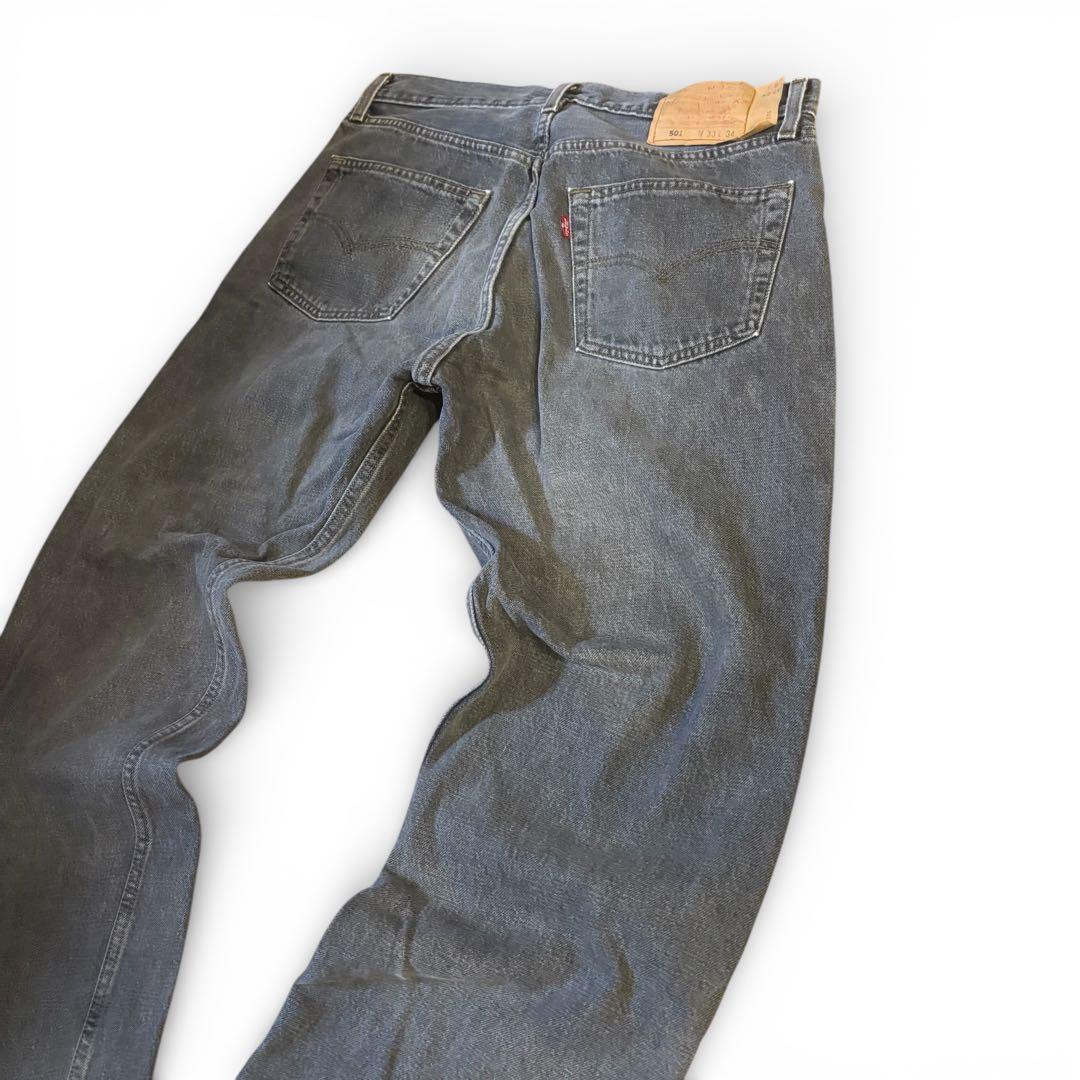 希少✨Levi's リーバイス 501 先染め ブラック USA 90s W33