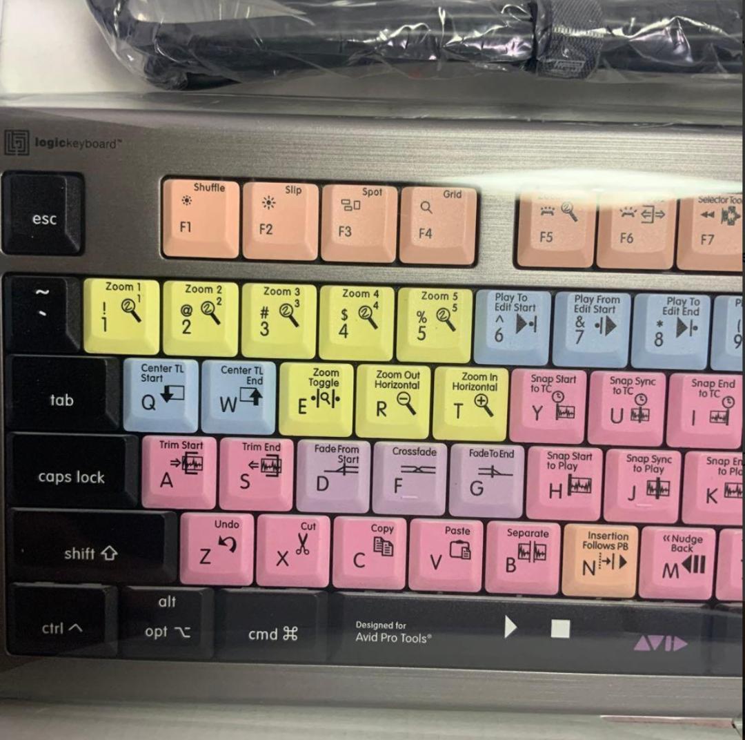 キーボード Logickeyboard Pro Tools ASTRA2 Mac