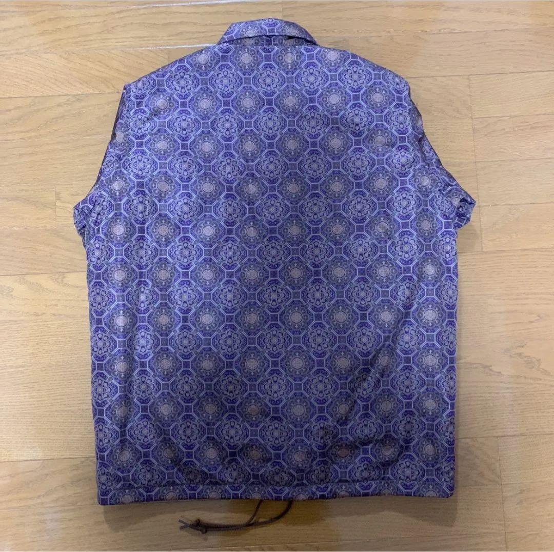 Needles ニードルス 総柄 コーチジャケット パープル