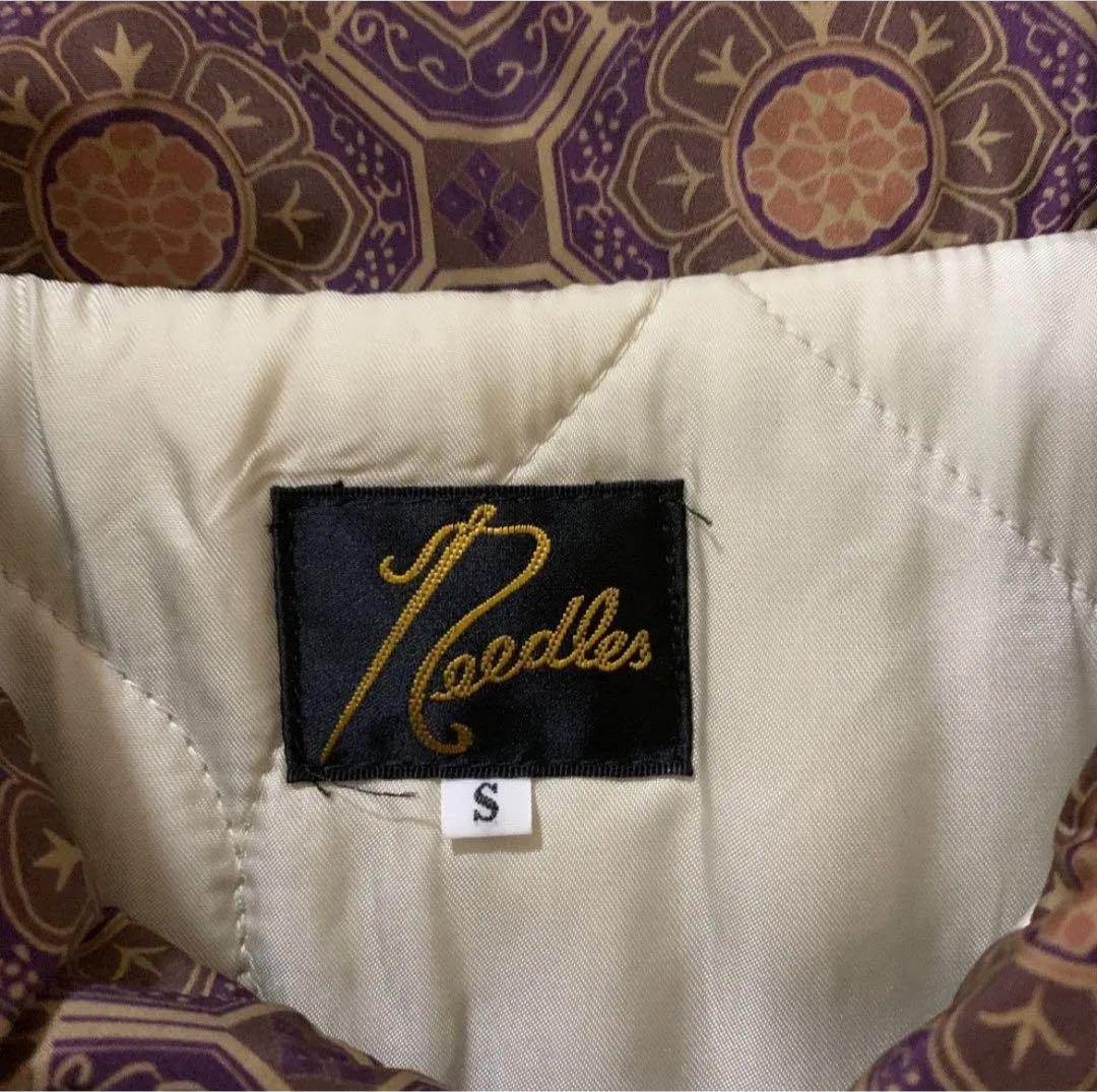 Needles ニードルス 総柄 コーチジャケット パープル