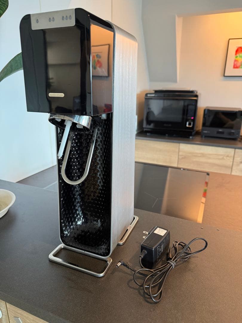 定価3.2万SodaStreamソースパワー ボンベ2本ボトル2本追加可