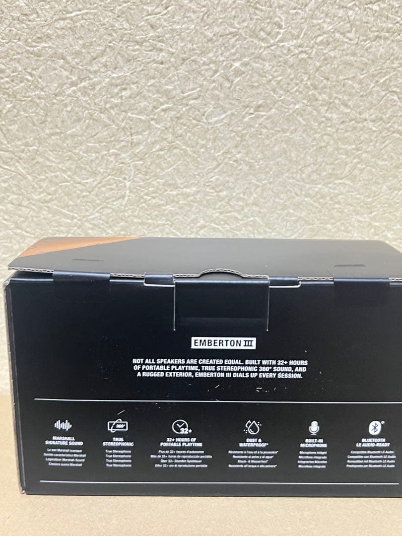 Marshall Emberton III ワイヤレススピーカー