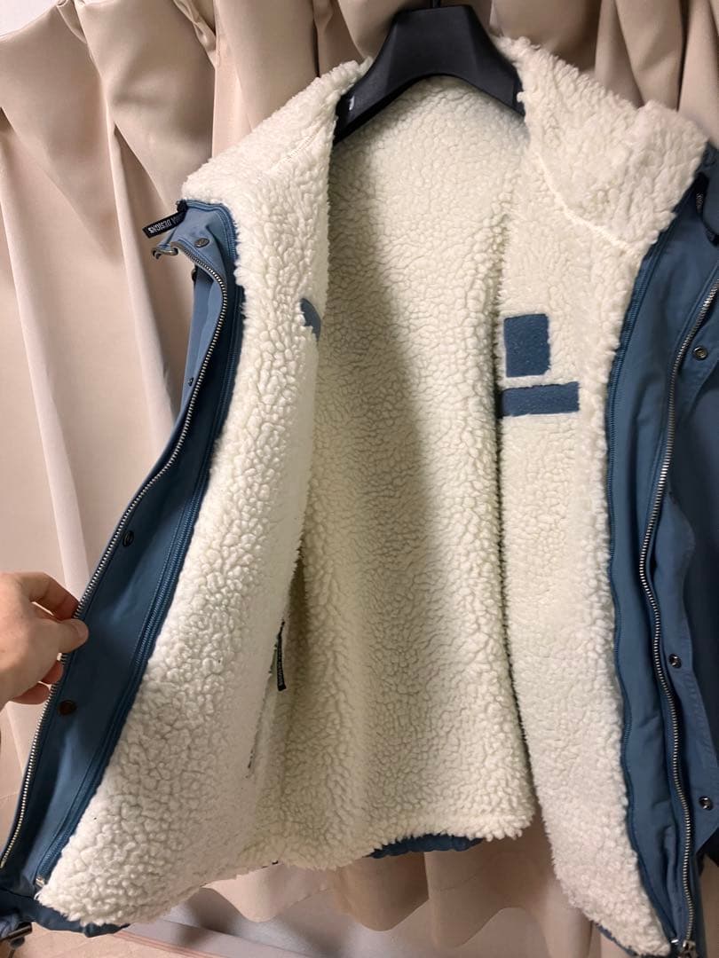 シエラデザイン マウンテンパーカー サックスブルー Ｍ