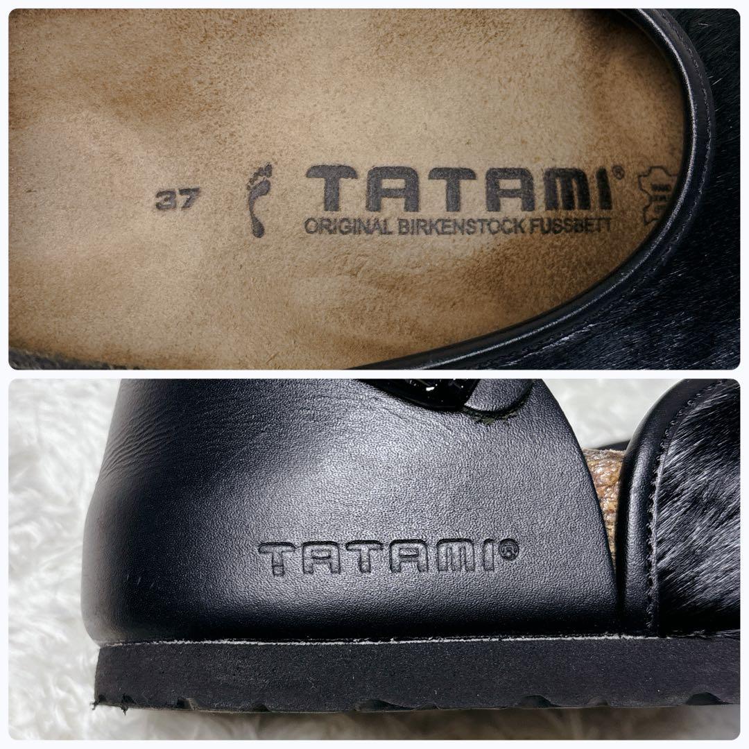 希少 TATAMI ビルケンシュトック ヘッセン ハラコ 37 クロッグサンダル