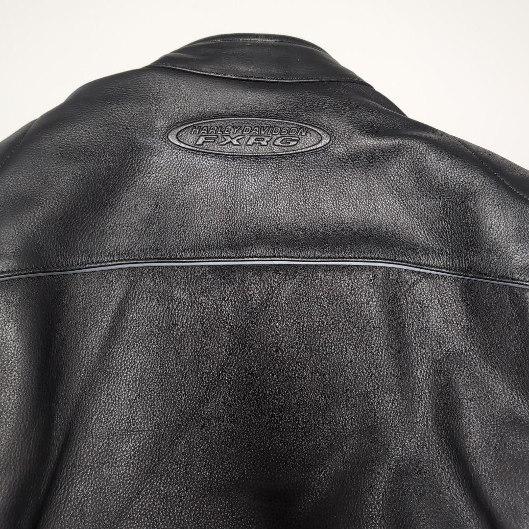希少　美品　ハーレーダビッドソン FXRG レザージャケット　M黒　HARLEY