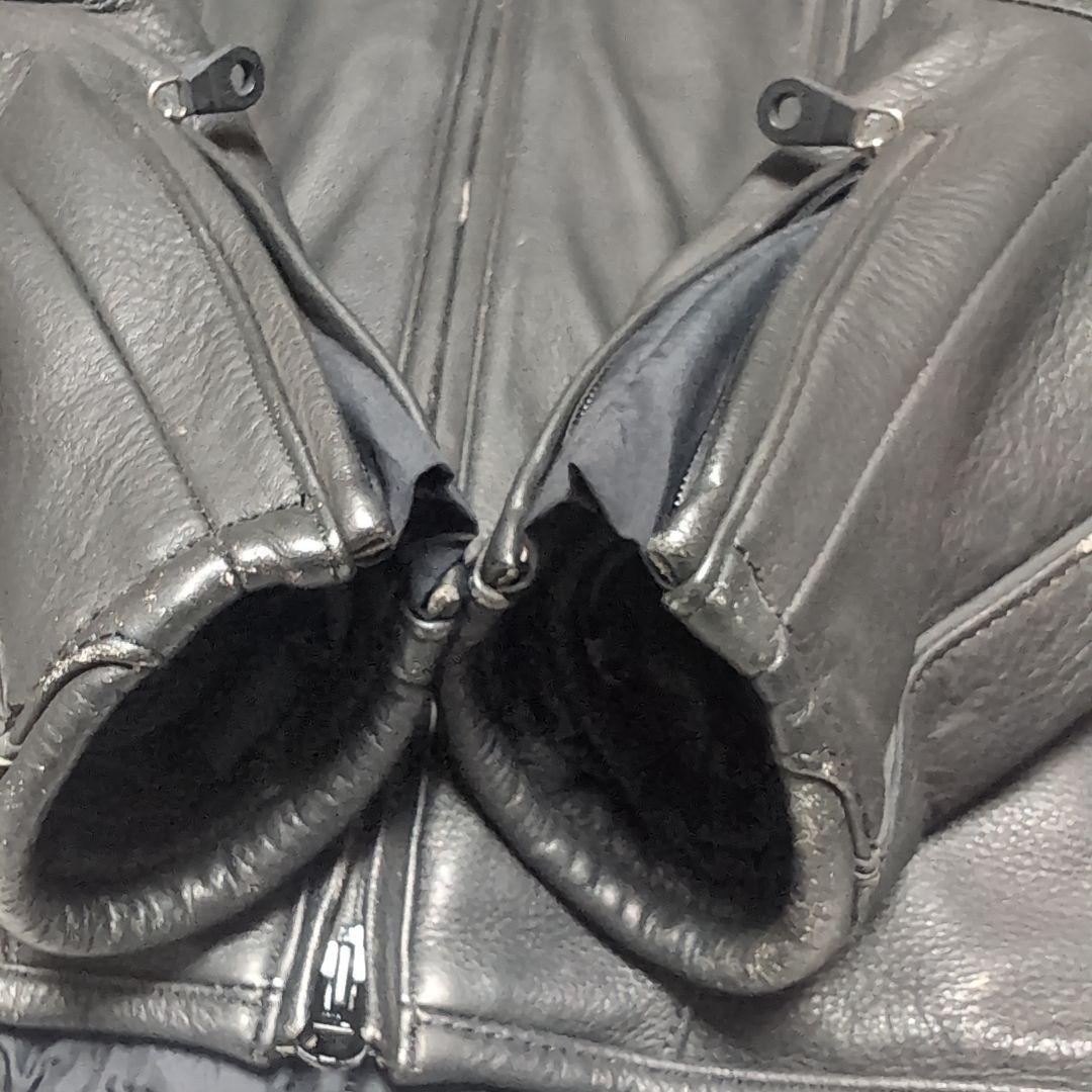 希少　美品　ハーレーダビッドソン FXRG レザージャケット　M黒　HARLEY