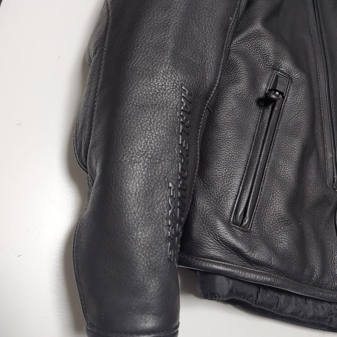 希少　美品　ハーレーダビッドソン FXRG レザージャケット　M黒　HARLEY