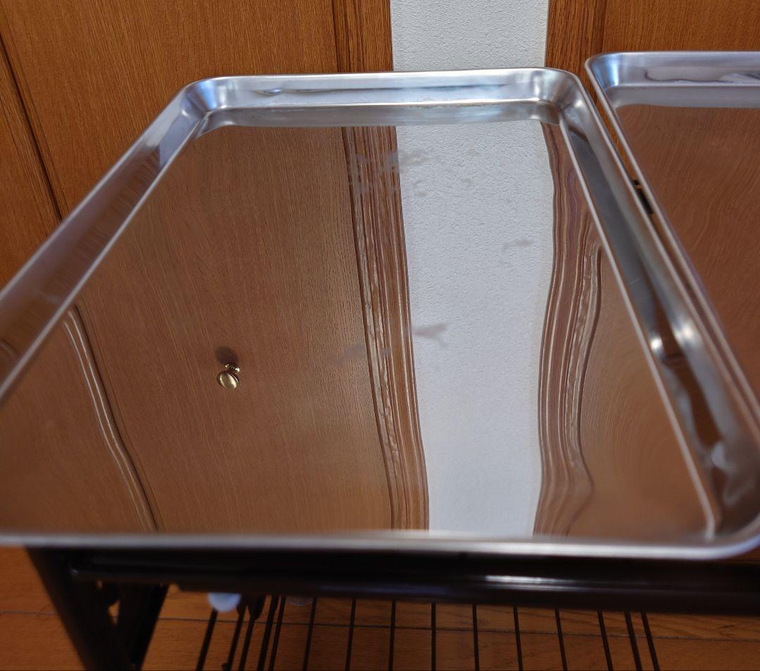 【中古】ベルメゾン ディズニー 水切りラック ブラウン ワイド ミッキーモチーフ