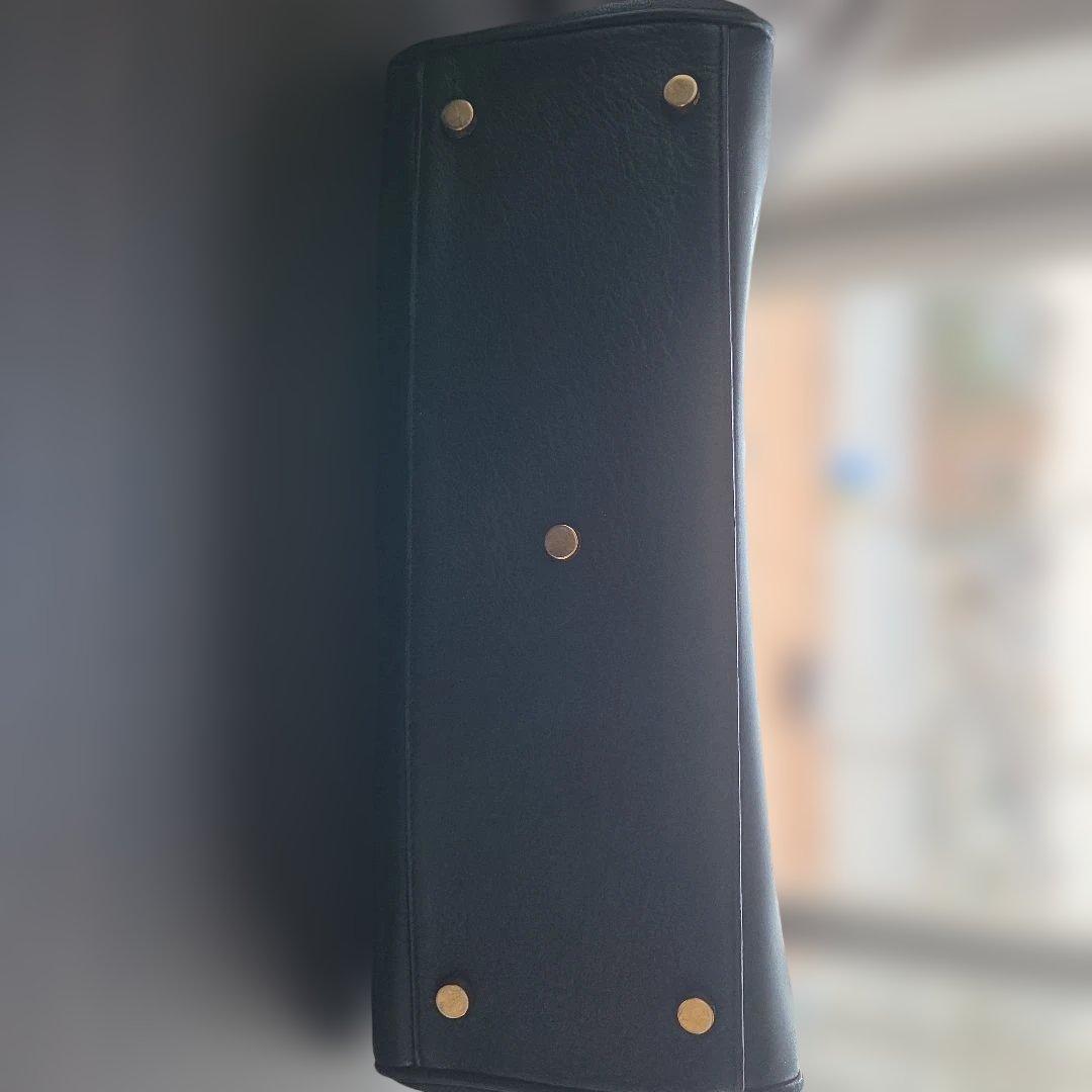 s*i様 トムフォード　黒レザー トートバッグ ゴールド金具