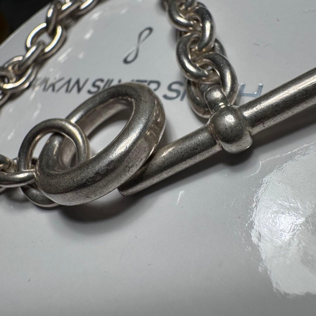 【即購入可】ワカンシルバースミス　Hook connect bracelet