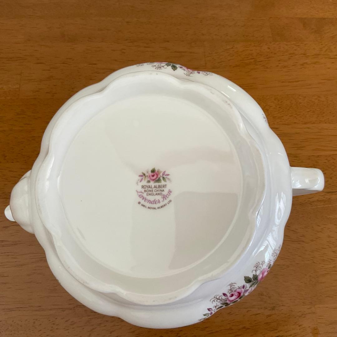 ロイヤルアルバート ラベンダーローズ　ティーポット　大サイズ　希少品