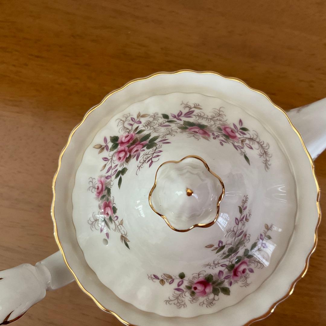 ロイヤルアルバート ラベンダーローズ　ティーポット　大サイズ　希少品
