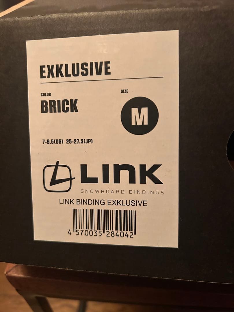 LINK ビンディング EXKLUSIVE未使用