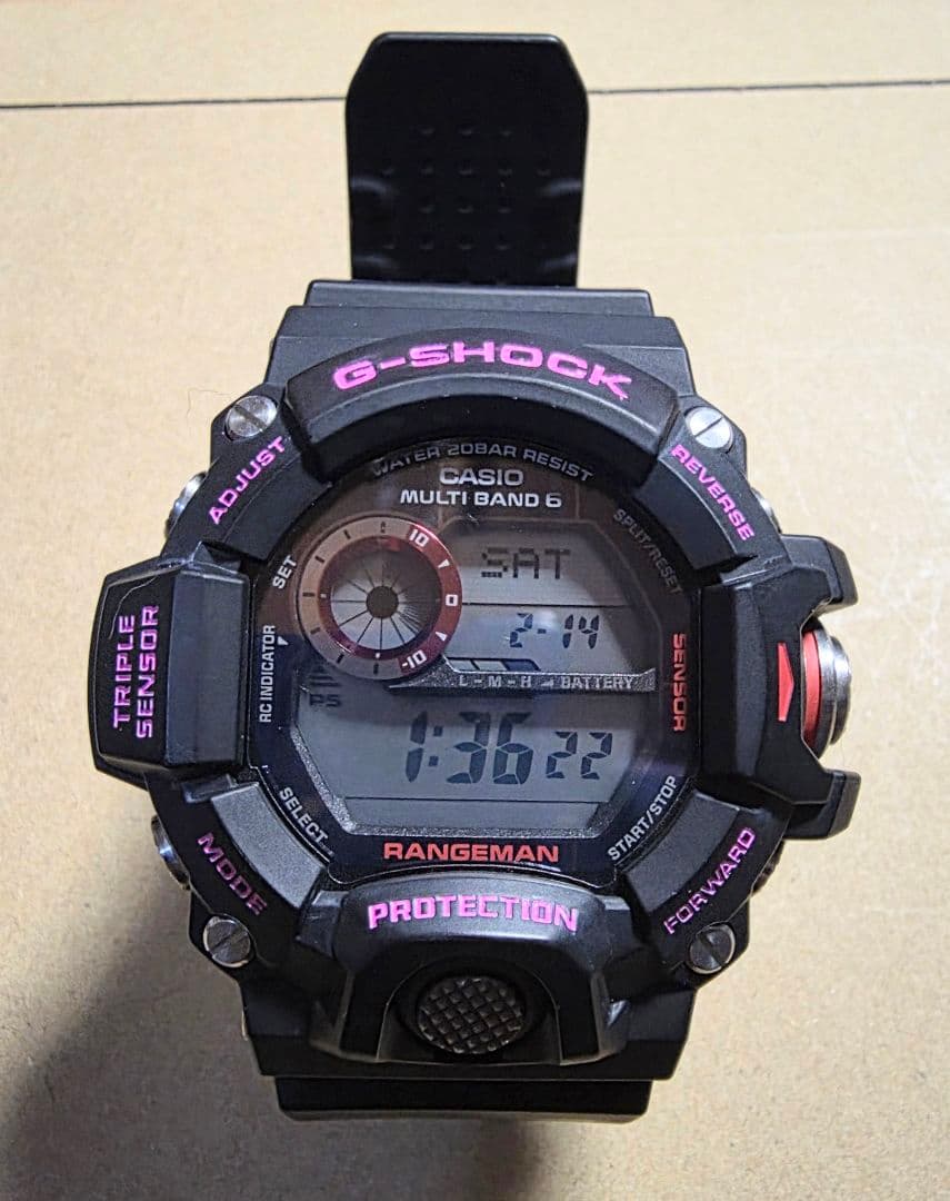 G-SHOCK GW9400-1CR レンジマン