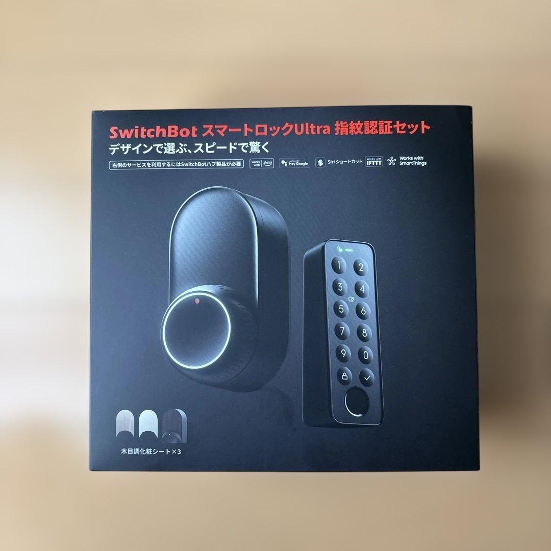 SwitchBot スマートロックUltra 指紋認証セット