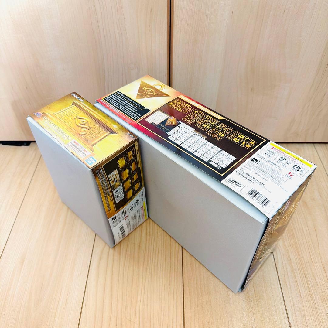 【新品未開封】遊戯王 千年パズルと黄金櫃 セット プラモデル