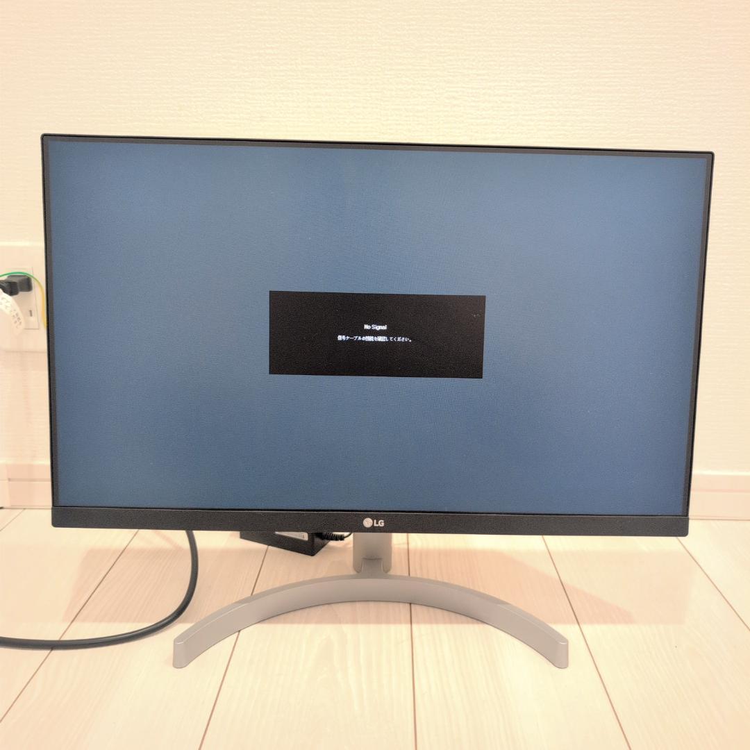 【極美品】LG 23.8インチ フレームレスモニター 24ML600S-W