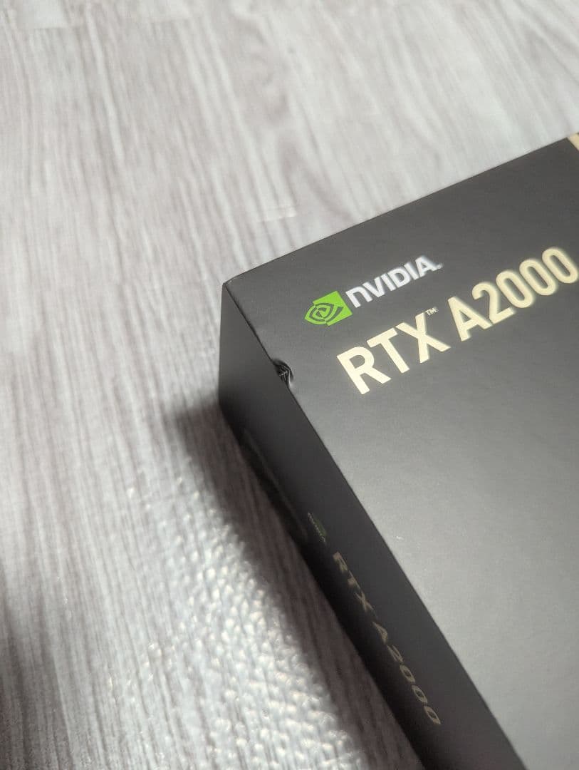 未使用 NVIDIA RTX A2000 6GB グラフィックボード