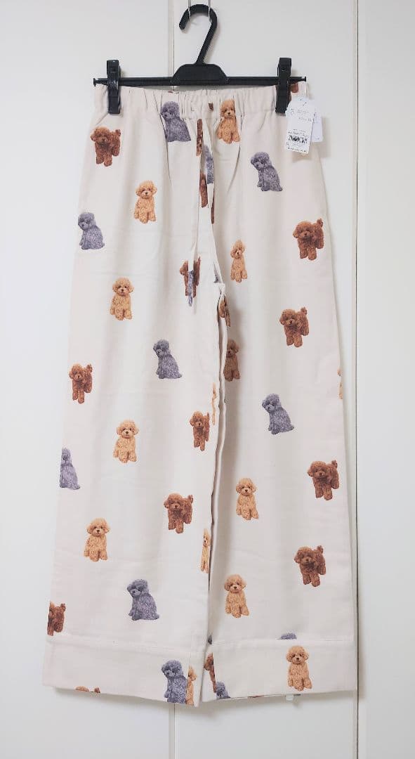 【タグ付き未着用】gelato pique☆トイプードル☆上下セット