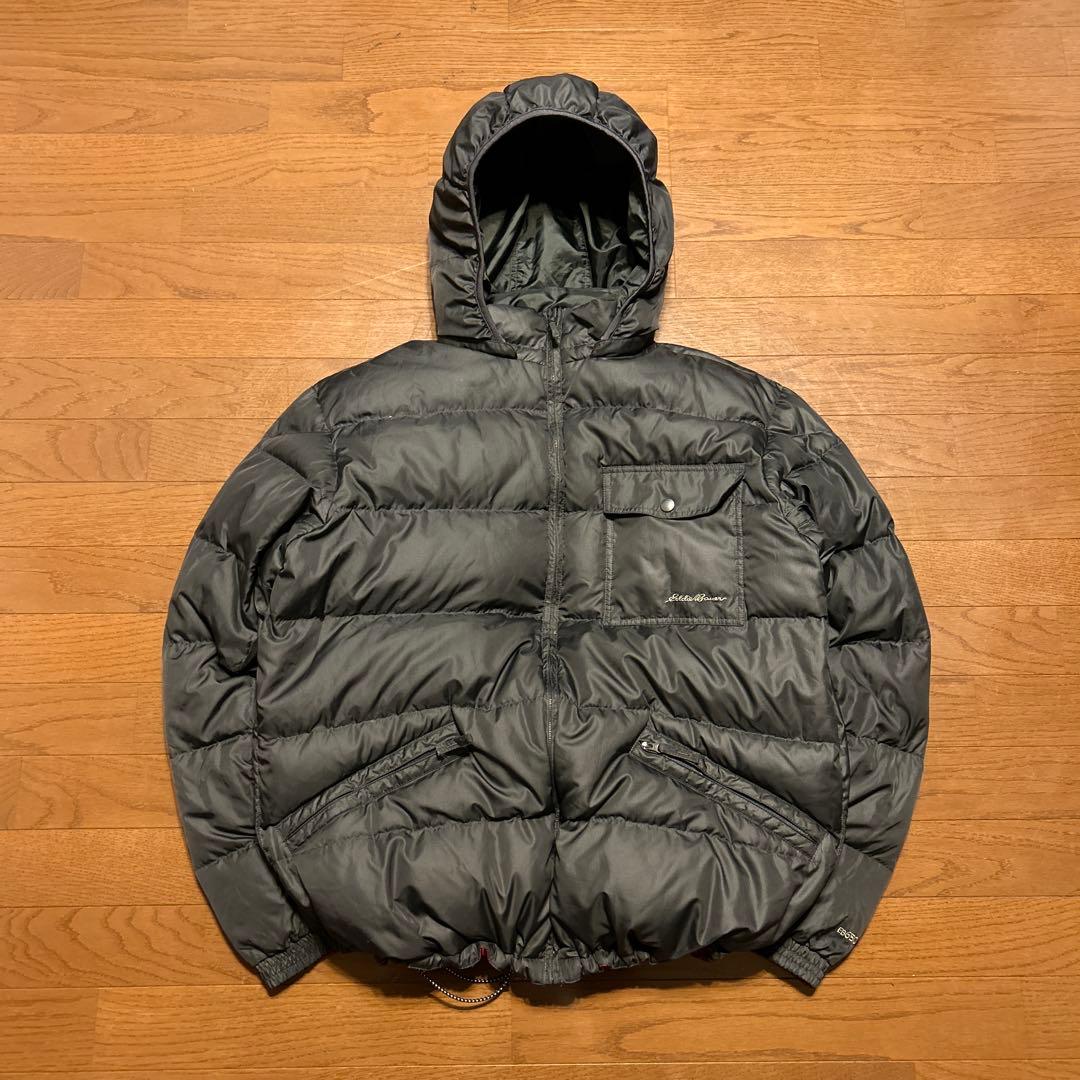 eddie bauer リバーシブル ダウンジャケット XLサイズ puff