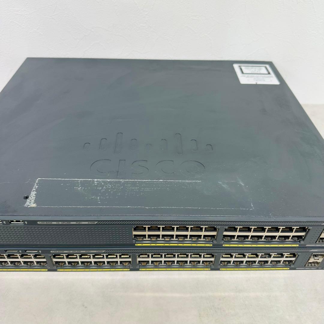 Cisco Catalyst 2960-Xseries 2台