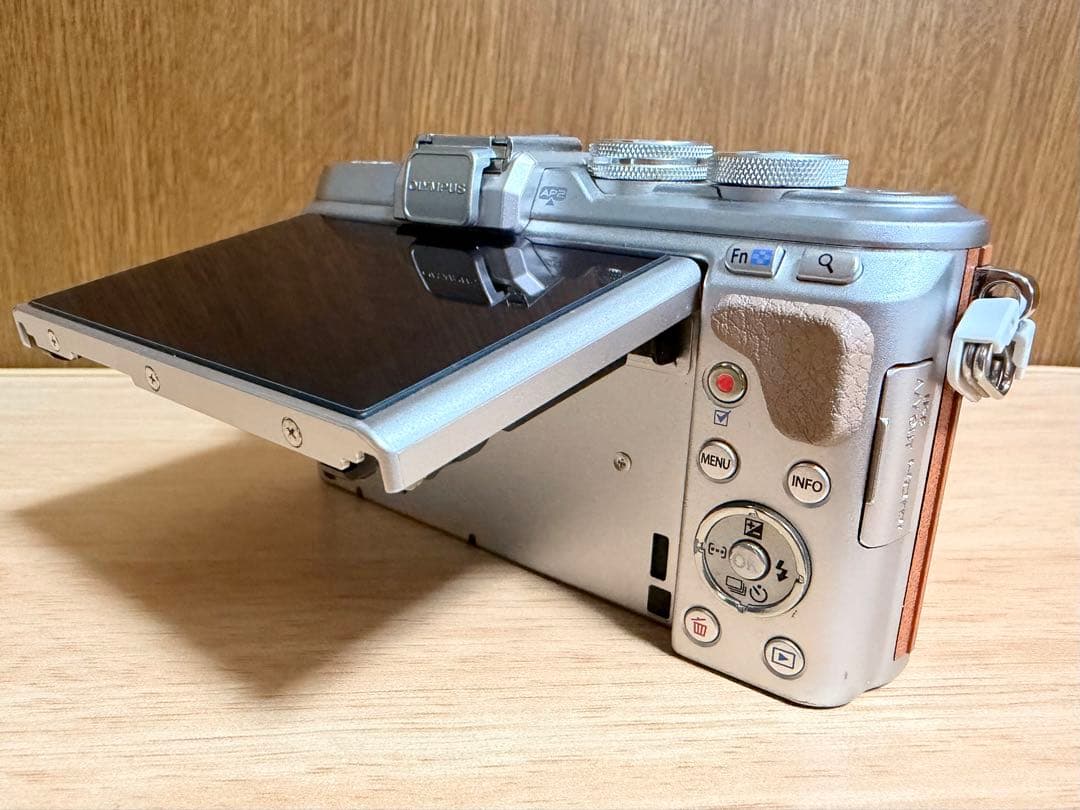 【箱・付属品付き】OLYMPUS PEN E-PL8 ミラーレスカメラ ブラウン