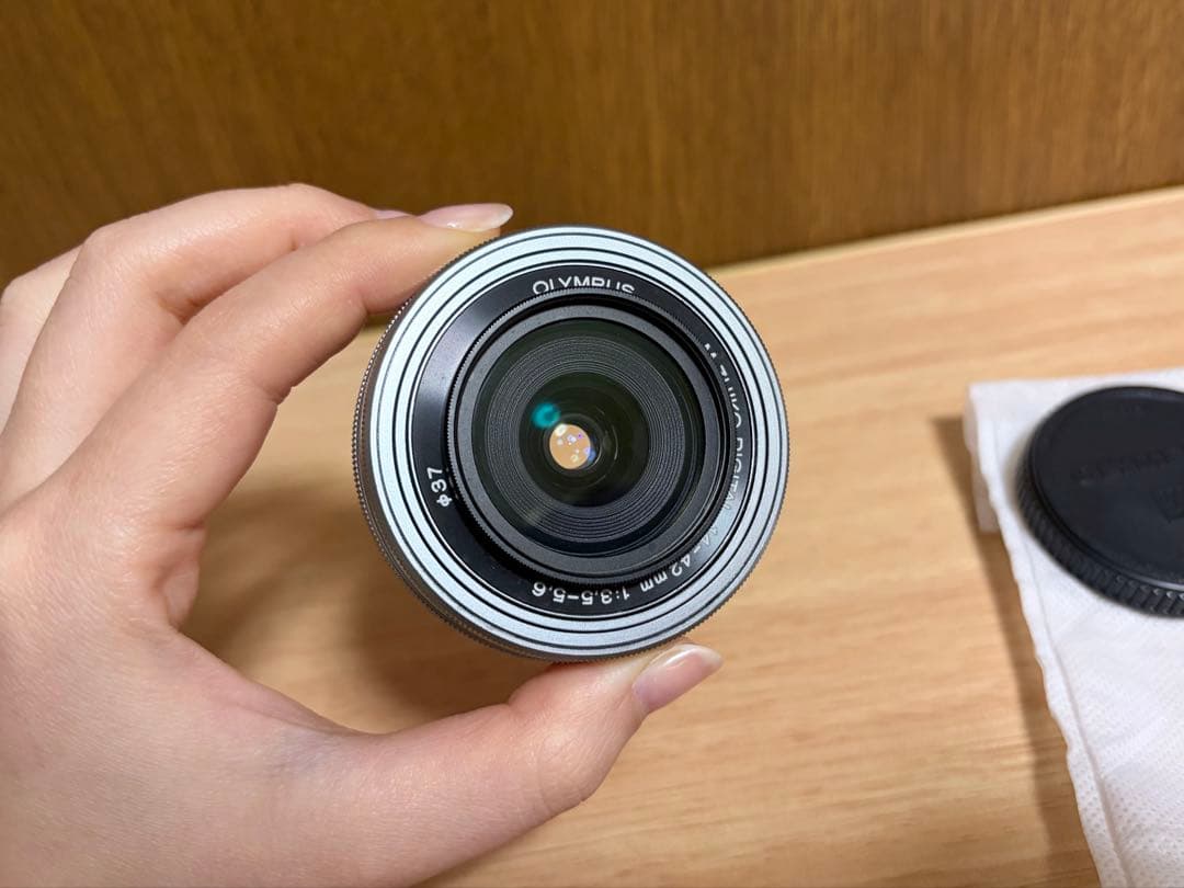 【箱・付属品付き】OLYMPUS PEN E-PL8 ミラーレスカメラ ブラウン