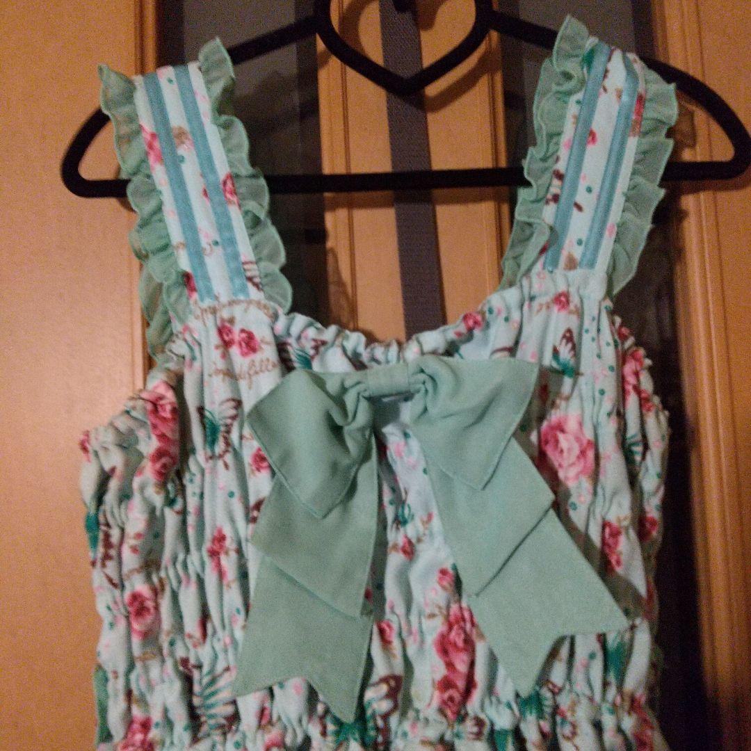 morphose★薔薇と蝶々のリボンJSK