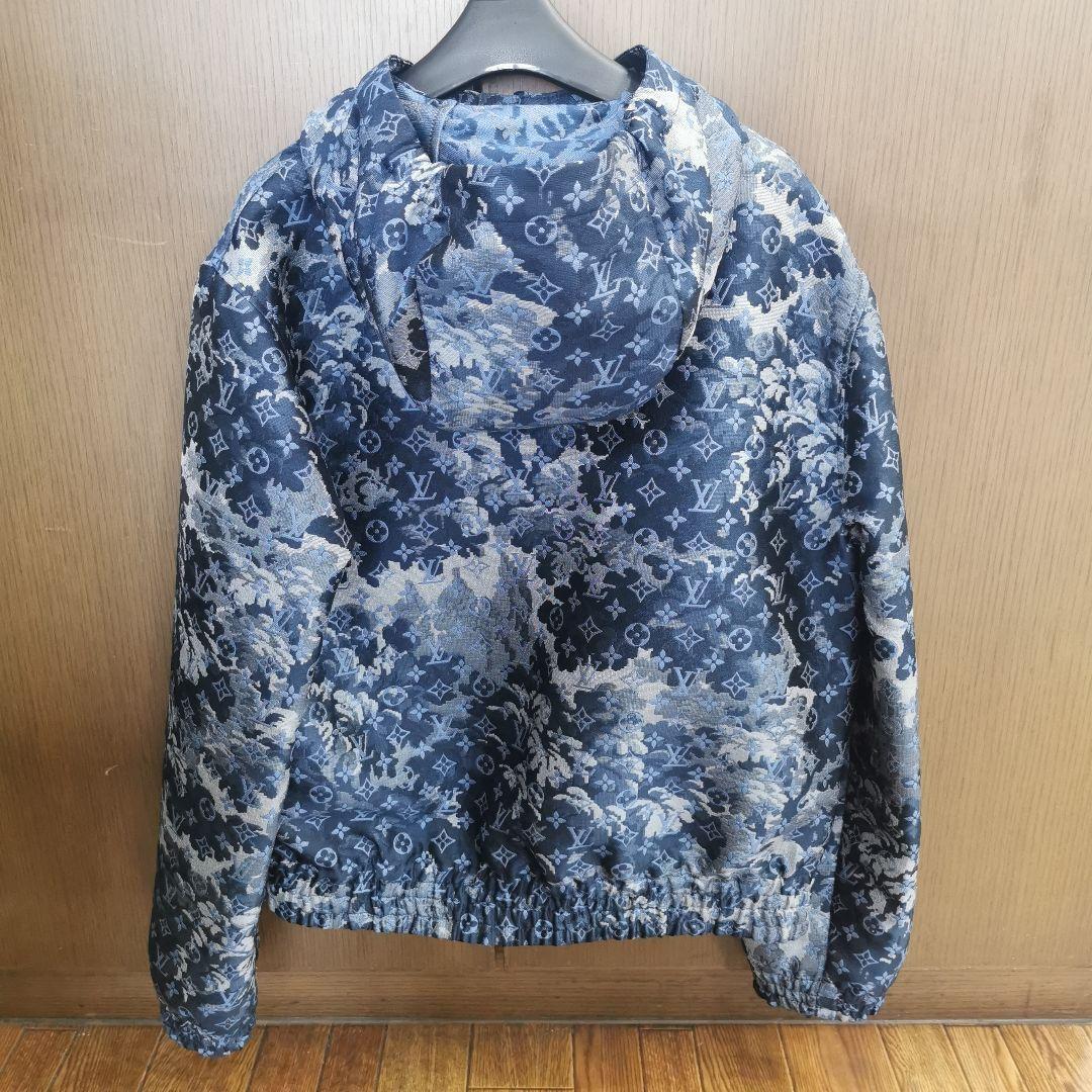 LOUIS VUITTON タペストリージャケットパーカー ネイビーサイズ48