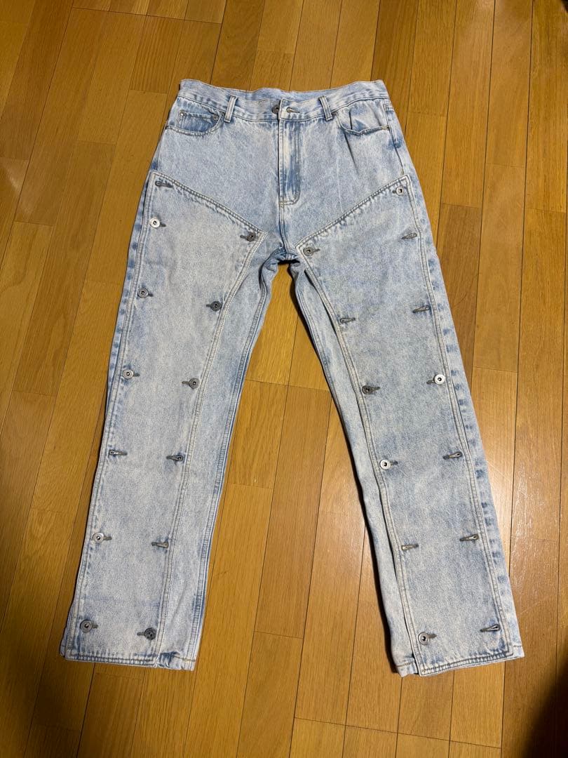 y/project panel jeans パネルジーンズ
