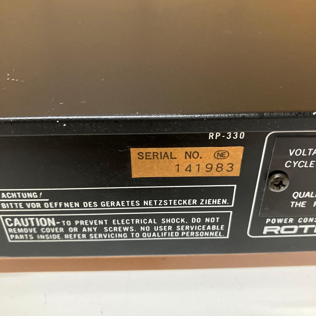 E16 【通電確認済】 ROTEL ローテル RC-880 コントロールアンプ