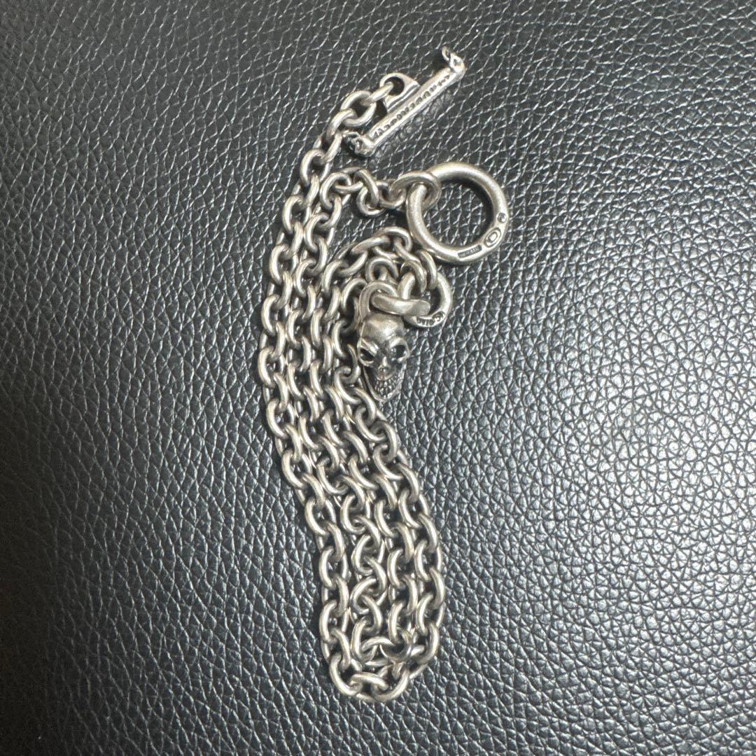 Gabor Quarter Skull&6Chain ネックレス