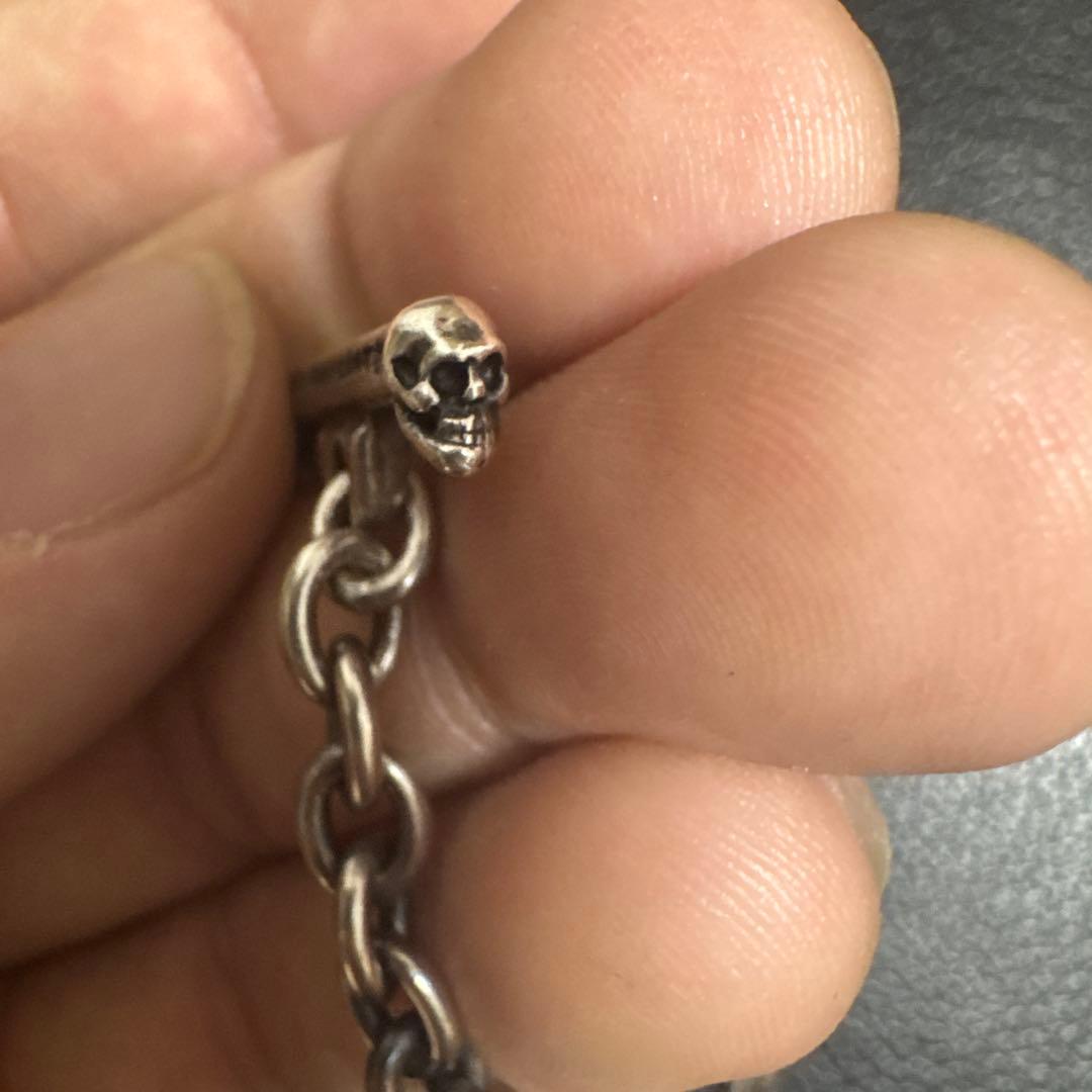 Gabor Quarter Skull&6Chain ネックレス