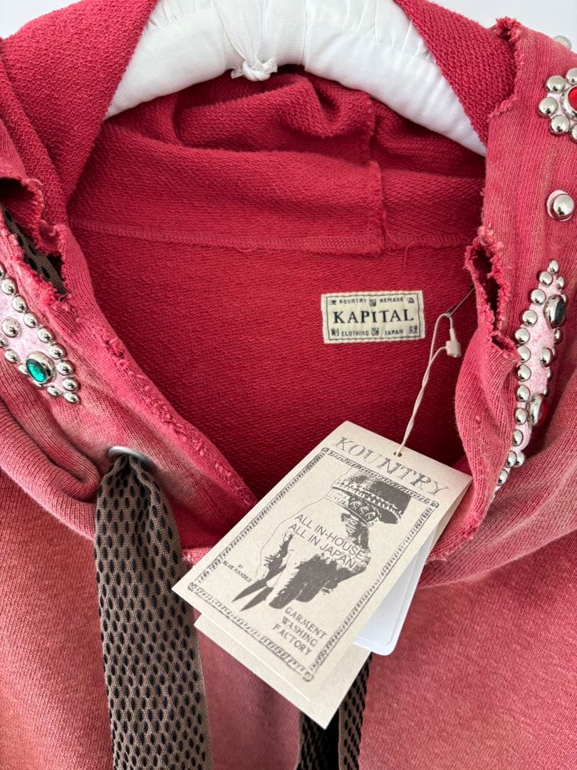 最終値下げ　キャピタル　スタッズ　デビルフードパーカー　新品未使用